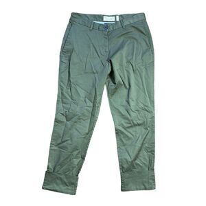 Wildfang the ace collection essential trouser in dark green new size 8
